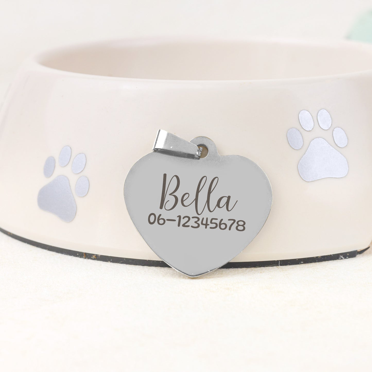 Hondenpenning Hartje - Minimal ID