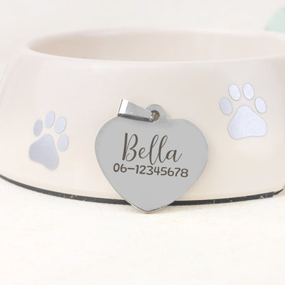 Hondenpenning Hartje - Minimal ID