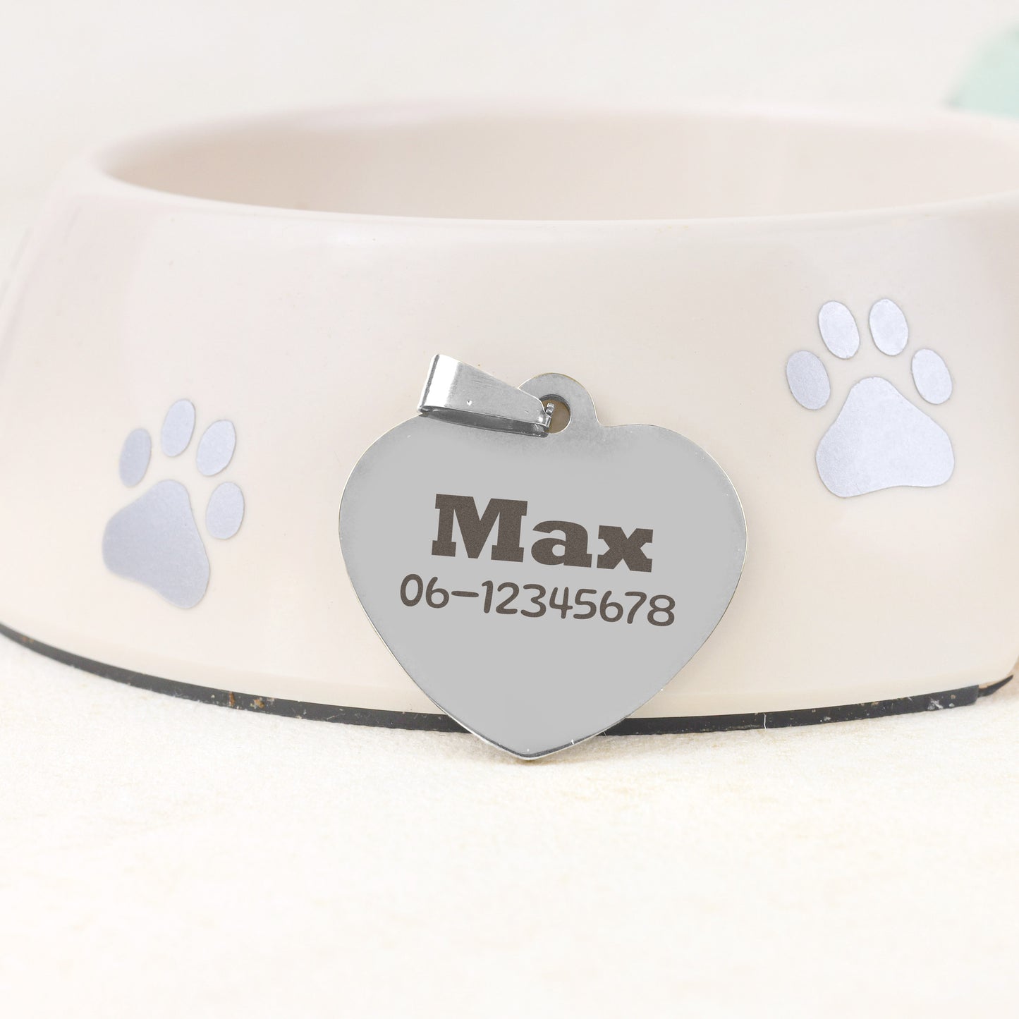 Hondenpenning Hartje - Minimal ID