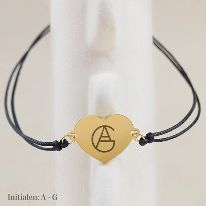 Armband Claire - Naamlogo Koppel