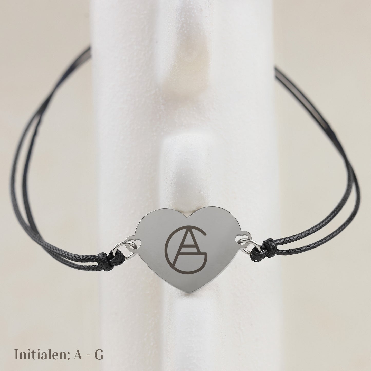 Armband Claire - Naamlogo Koppel