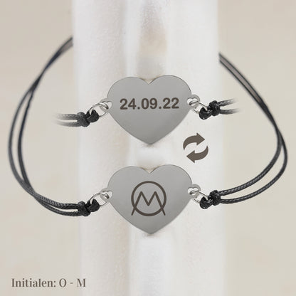 Armband Claire - Naamlogo Koppel