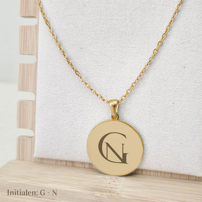 Ketting Mila - Naamlogo Koppel Luxe