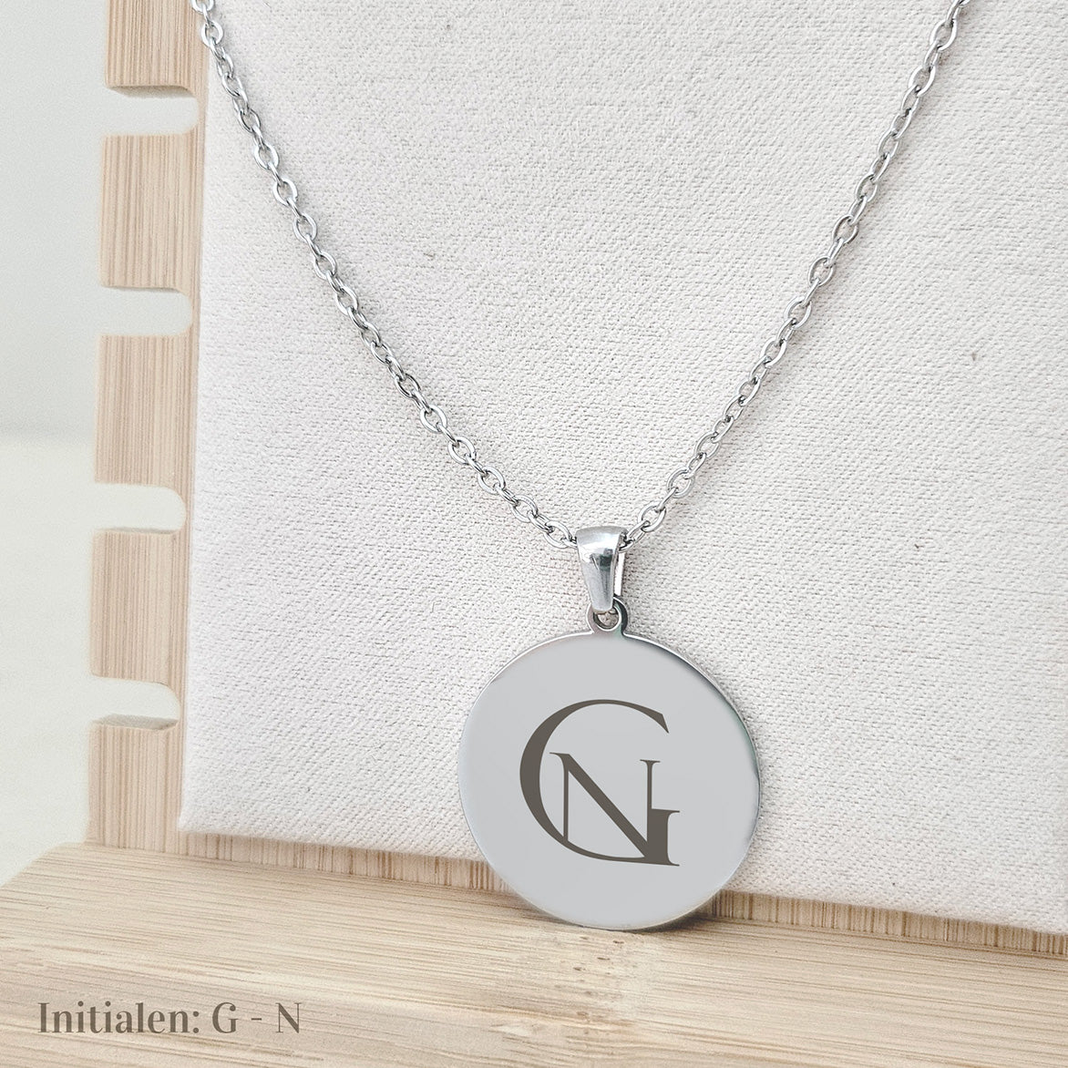 Ketting Mila - Naamlogo Koppel Luxe