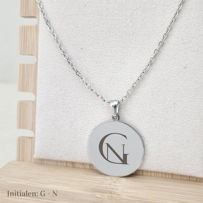 Ketting Mila - Naamlogo Koppel Luxe