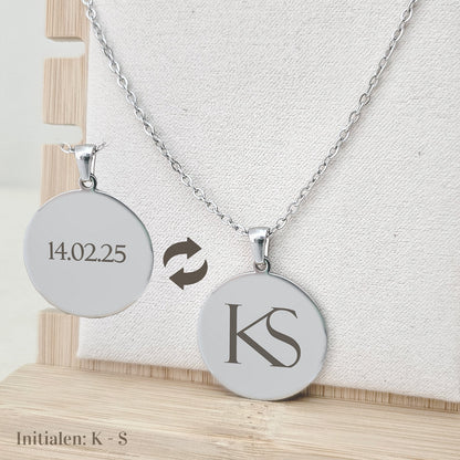 Ketting Mila - Naamlogo Koppel Luxe