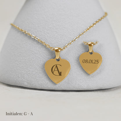 Ketting Noëlle - Naamlogo Koppel Luxe