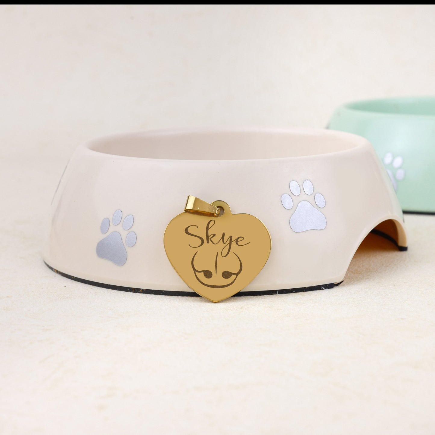 Hondenpenning Hartje - Neus ID