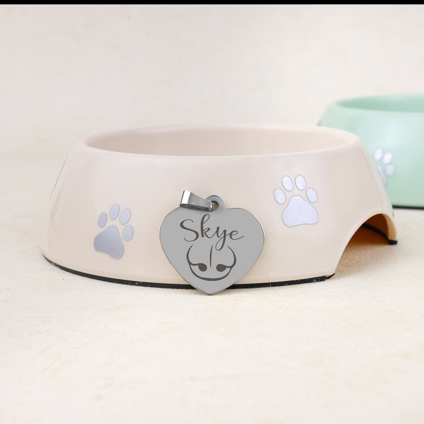 Hondenpenning Hartje - Neus ID