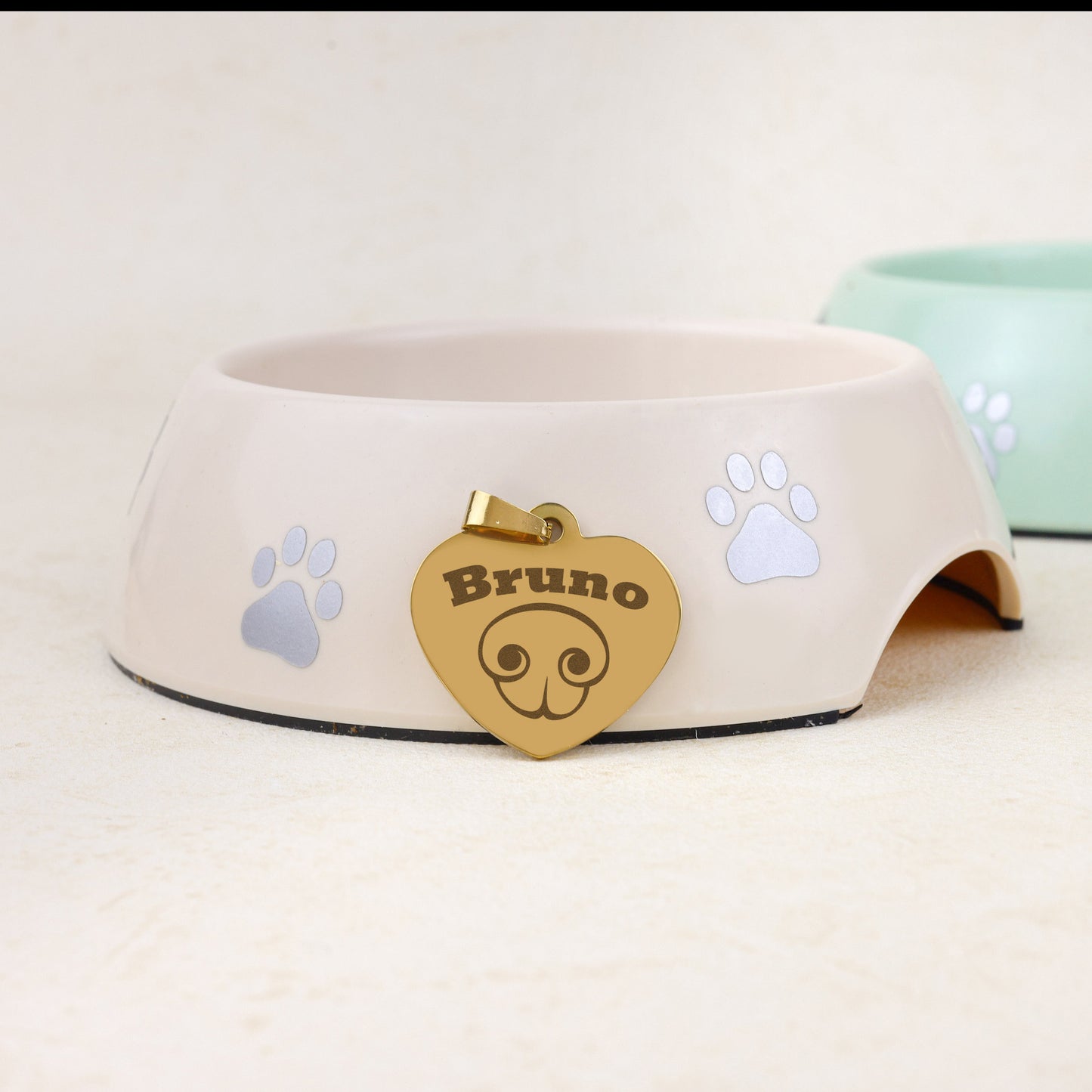 Hondenpenning Hartje - Neus ID