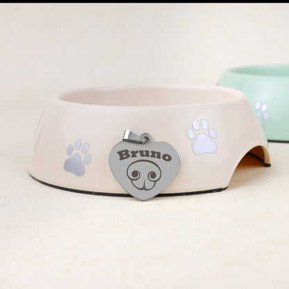 Hondenpenning Hartje - Neus ID