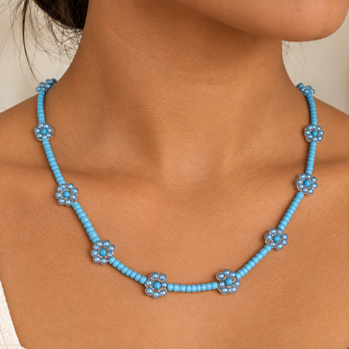 Bloesem Ketting - Oceaan Bloesem