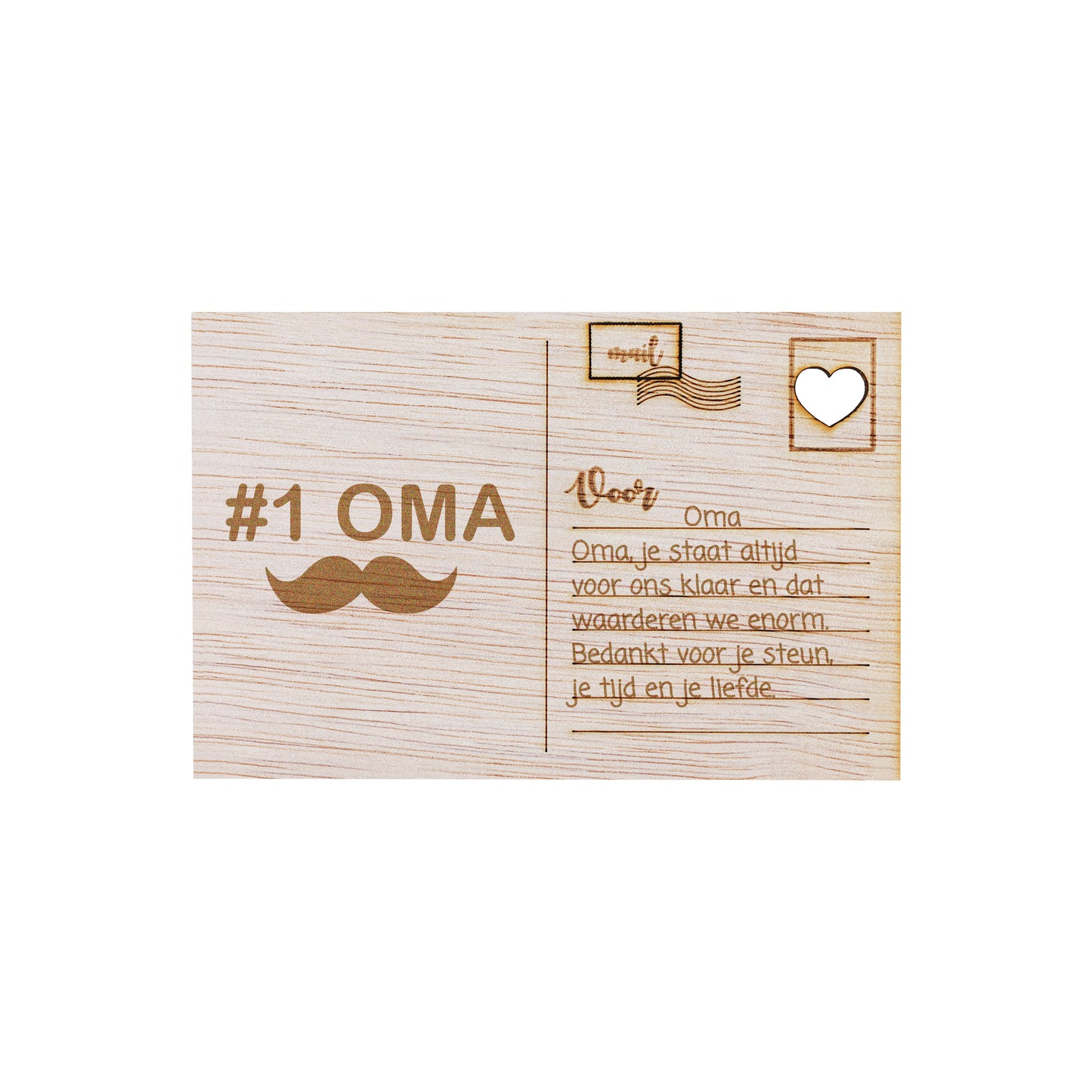 Houten kaart - #1 OMA