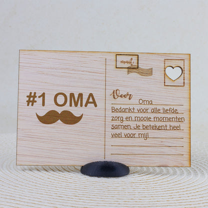 Houten kaart - #1 OMA