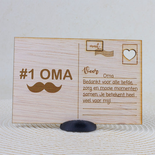 Houten kaart - #1 OMA