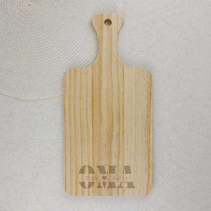 Snijplank - MAMA/PAPA/OMA/OPA