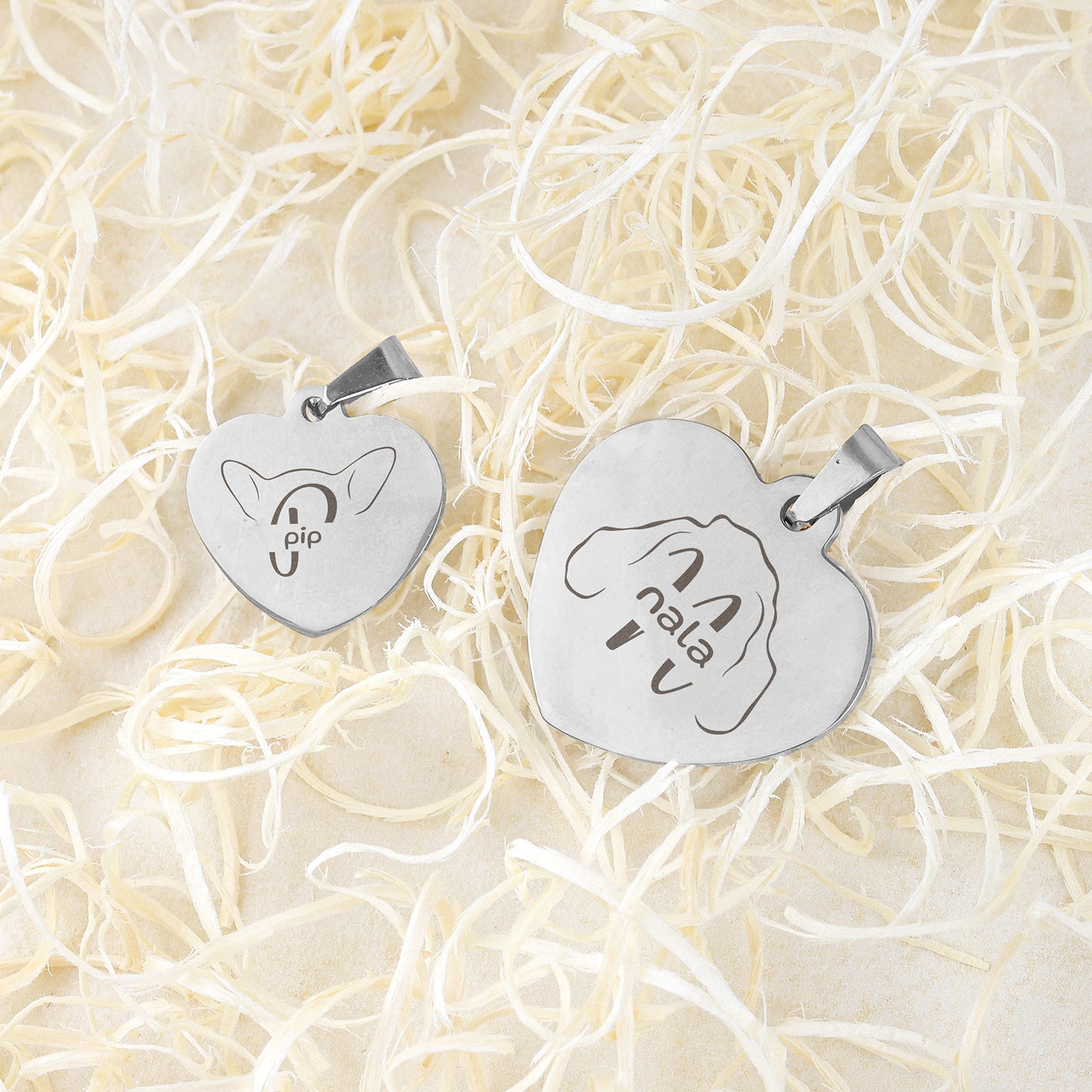 Hondenpenning Hartje - Oren ID