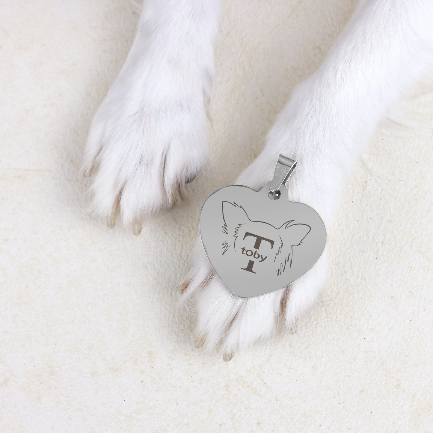 Hondenpenning Hartje - Oren ID