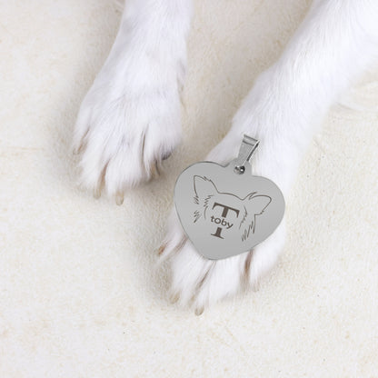 Hondenpenning Hartje - Oren ID