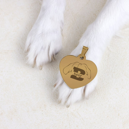 Hondenpenning Hartje - Oren ID