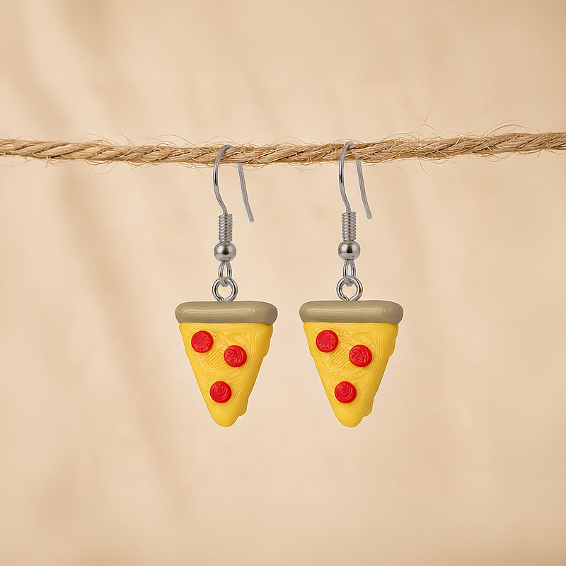 3D Print Oorbel - Pizza