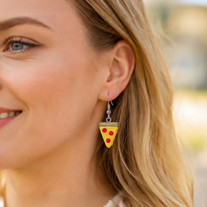 3D Print Oorbel - Pizza