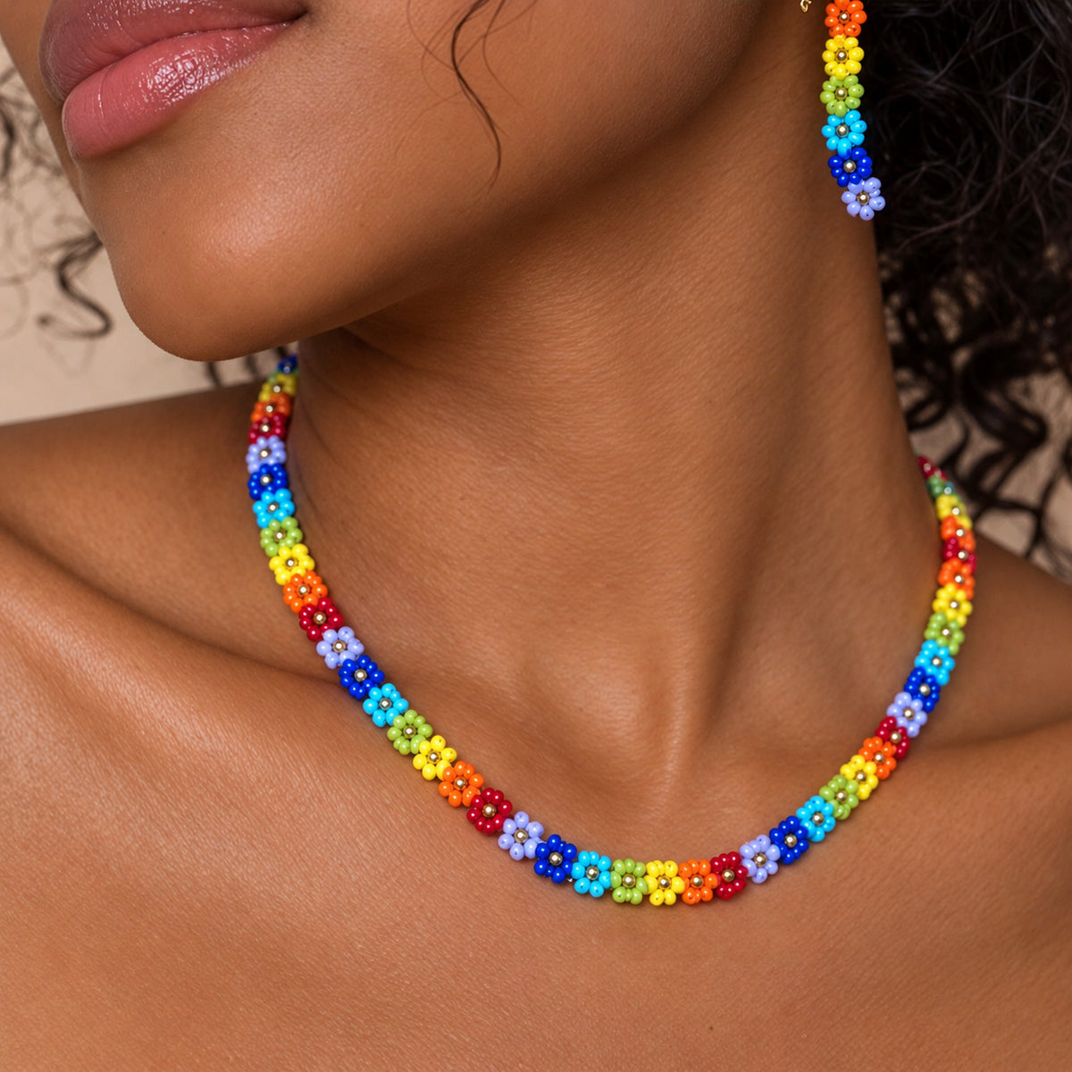 Bloesem Ketting - Regenboog Droom