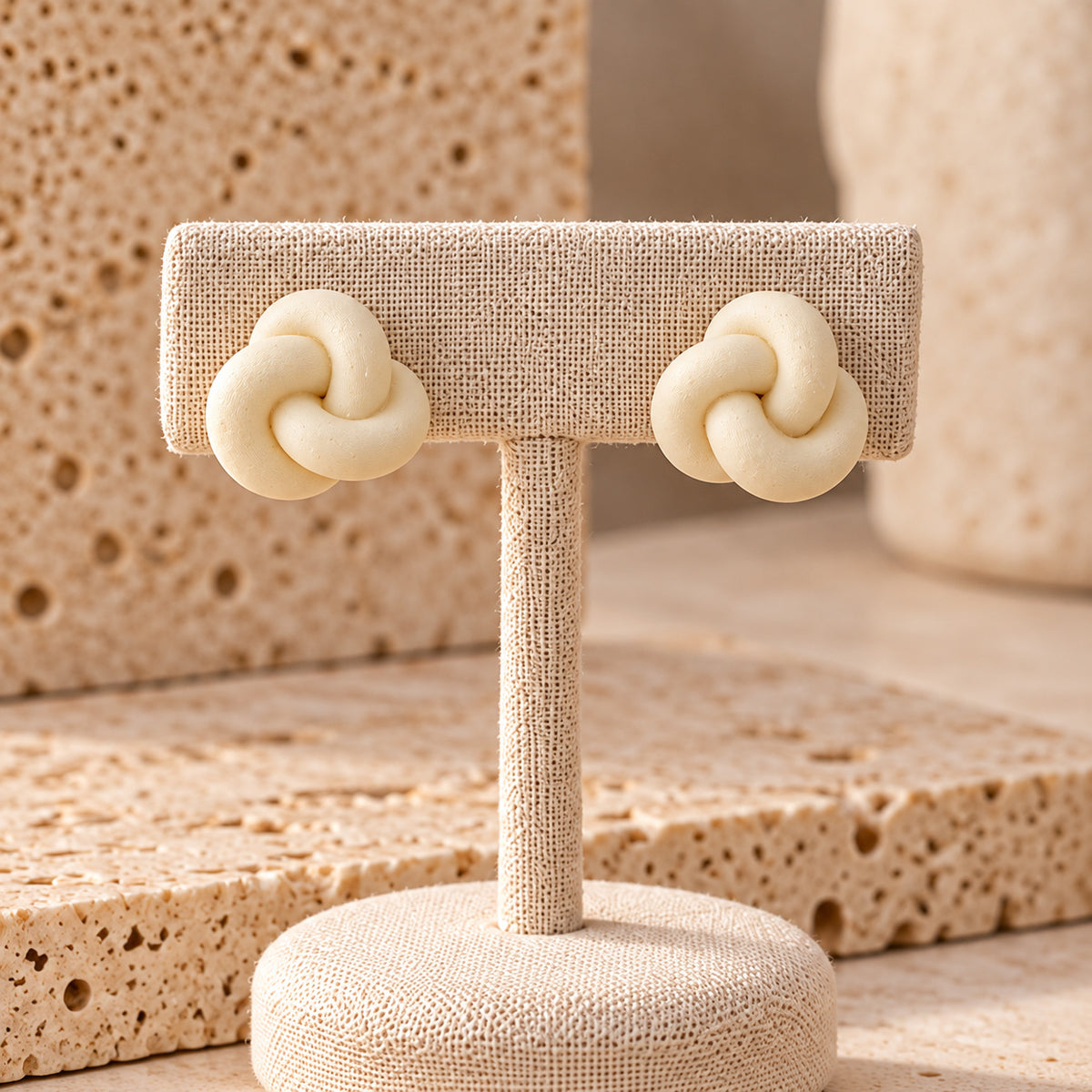 3D Print Oorbel - Knoopje