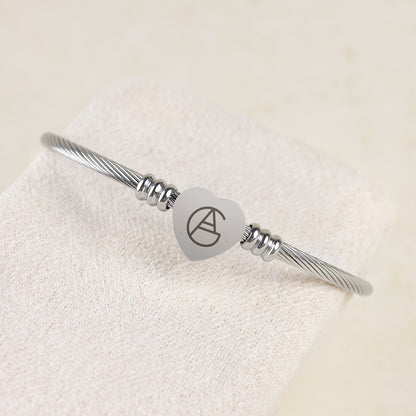 Armband Chloé - Naamlogo Koppel