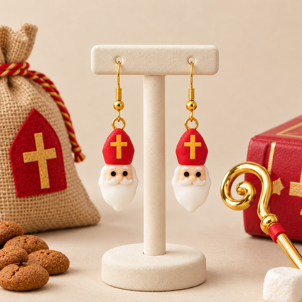 3D Print Oorbel - Sinterklaas