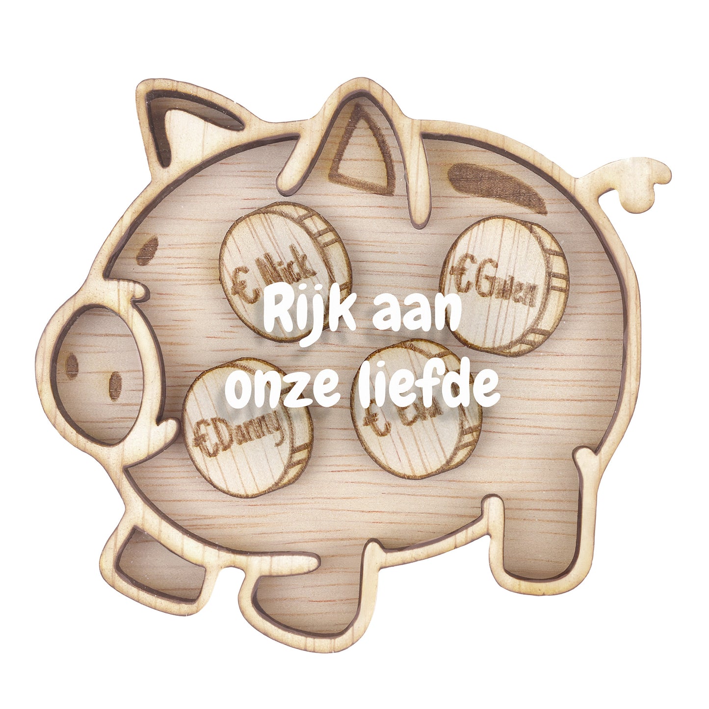 Familiemagneet - Spaarvarken
