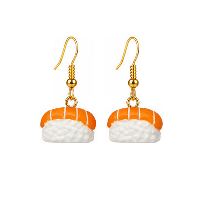 3D Print Oorbel - Sushi 'Nigiri Zalm'