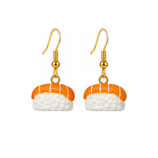 3D Print Oorbel - Sushi 'Nigiri Zalm'