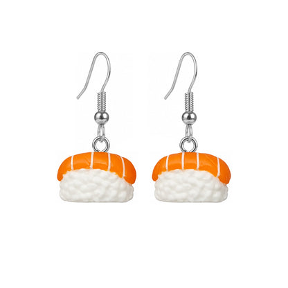 3D Print Oorbel - Sushi 'Nigiri Zalm'