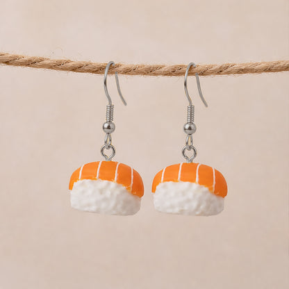 3D Print Oorbel - Sushi 'Nigiri Zalm'