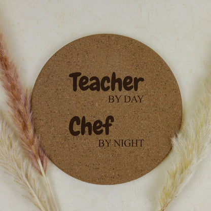Pannenonderzetter - Teacher by day