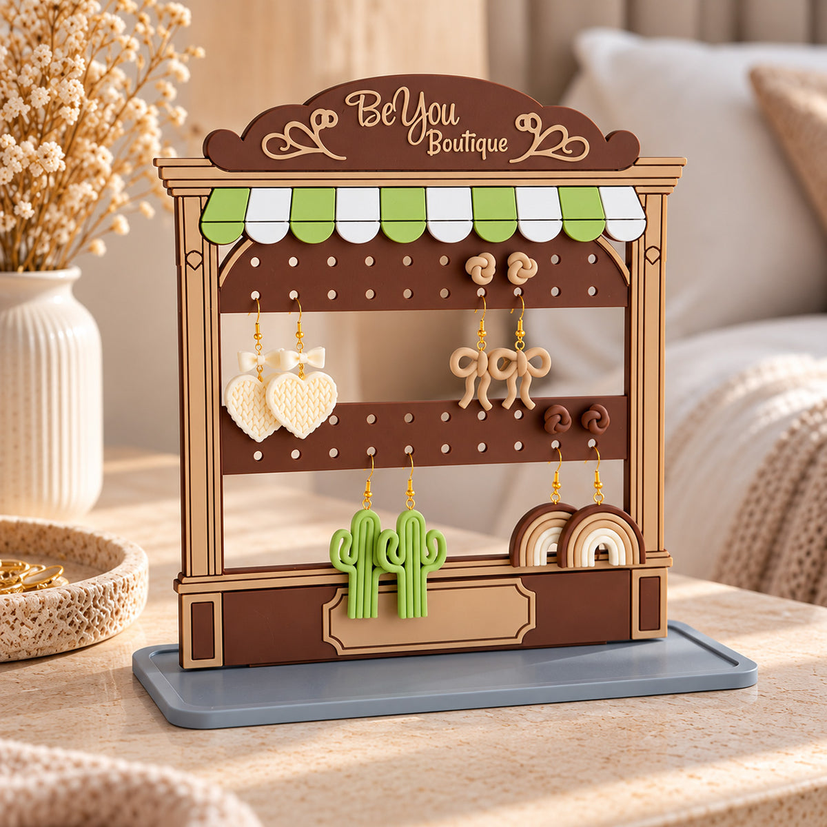 Oorbellendisplay Winkeletalage