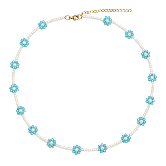 Bloesem Ketting - Wolkenblauw