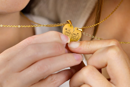 Vriendschapsketting Violette - You Complete Me