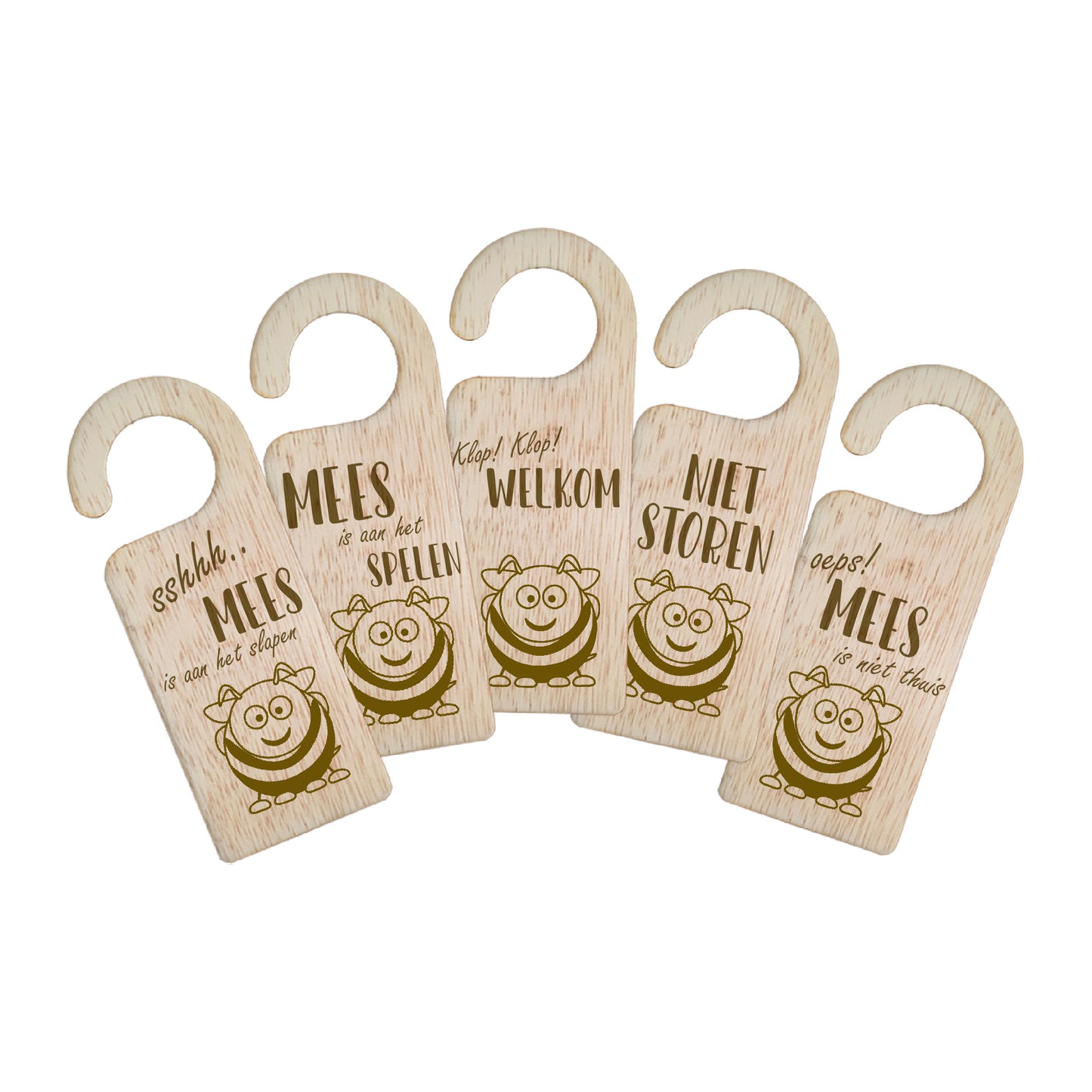 Deurhanger set 5 stuks