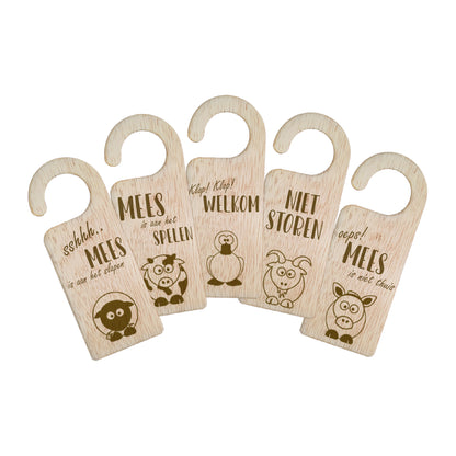Deurhanger set 5 stuks