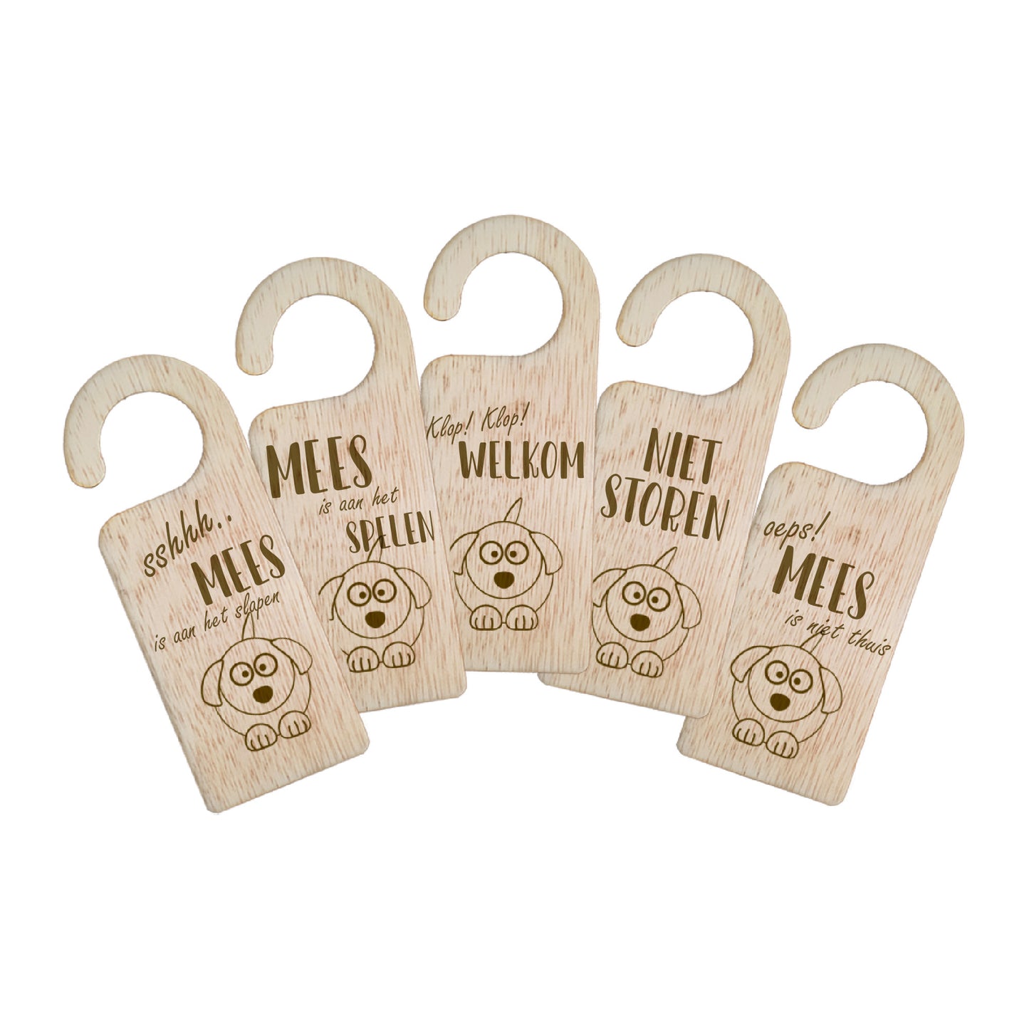 Deurhanger set 5 stuks