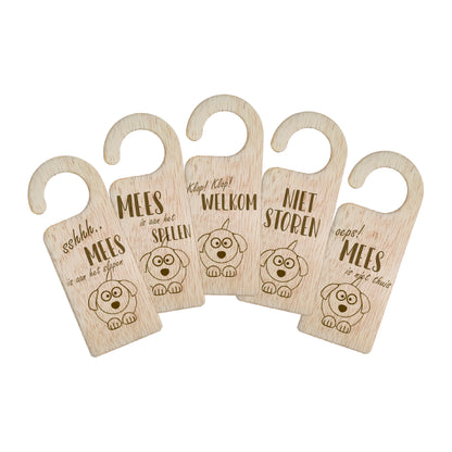 Deurhanger set 5 stuks