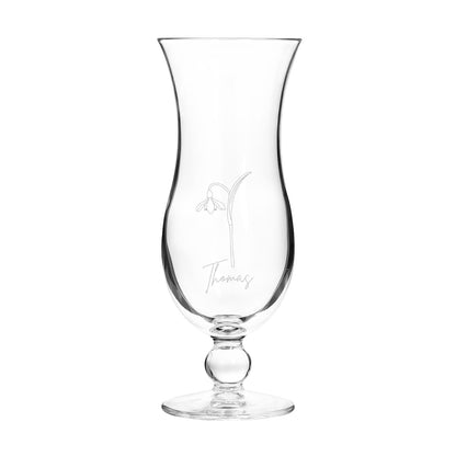 Cocktail glas - Geboortebloem