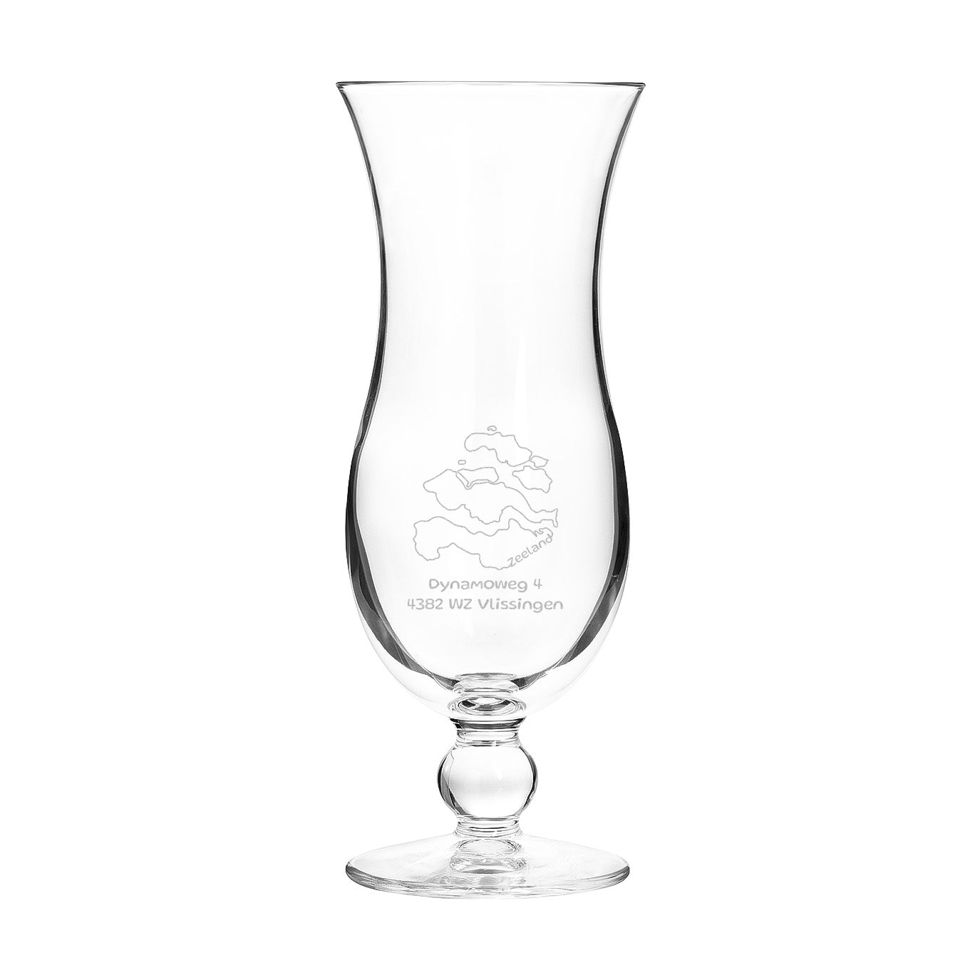Cocktail glas - Provincie lijntekening