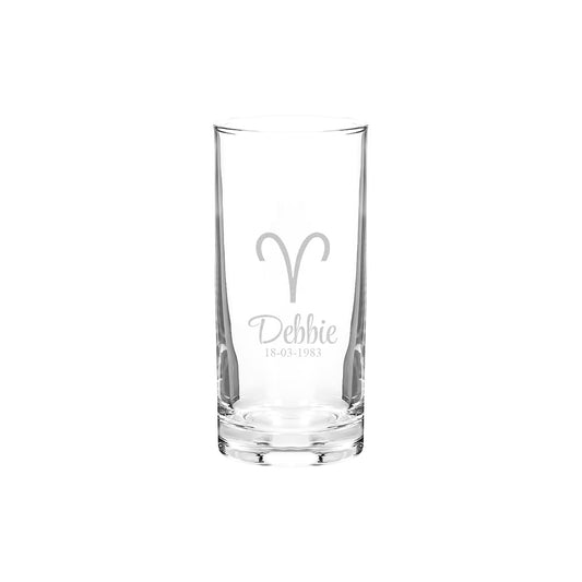 Longdrink glas - Astrologisch sterrenbeeld