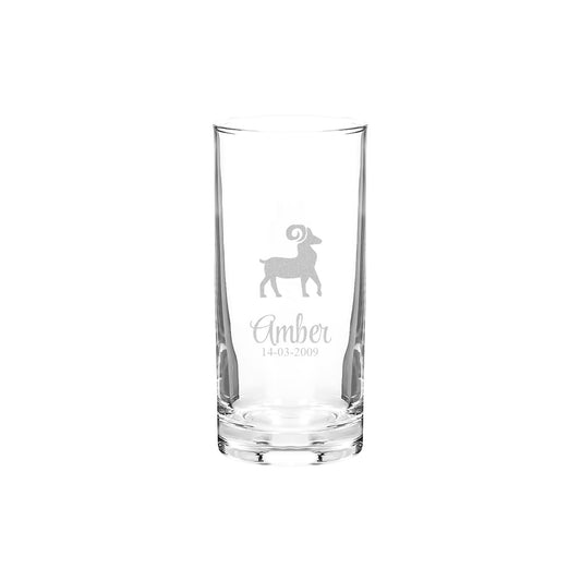 Longdrink glas - Abstract sterrenbeeld