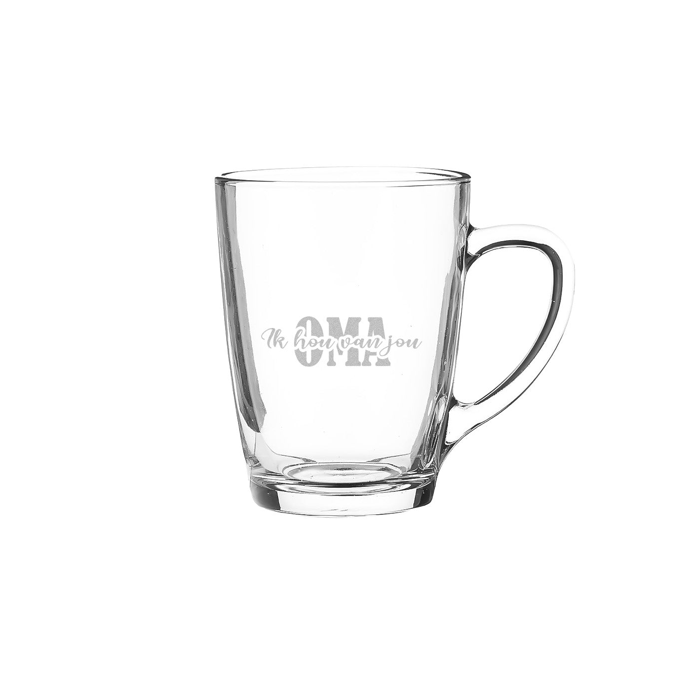 Theeglas - ..., ik hou van jou