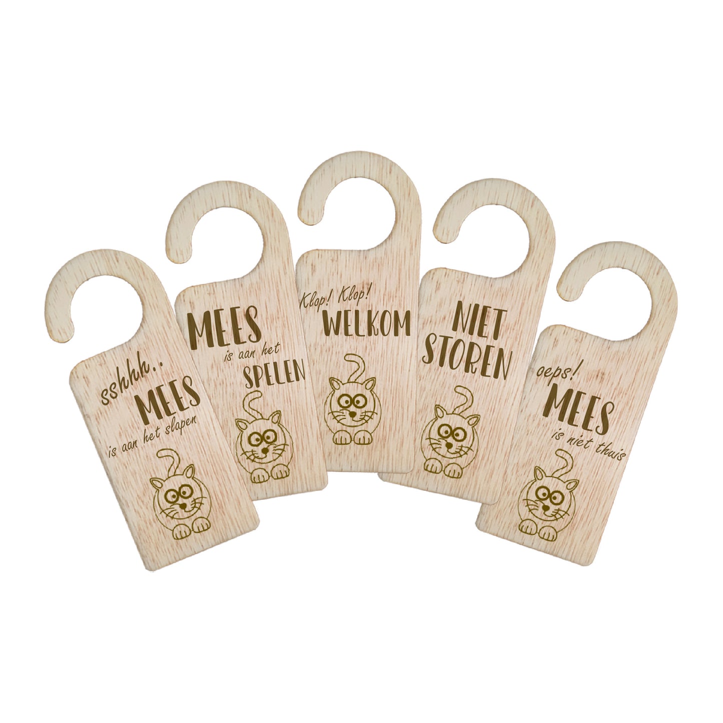 Deurhanger set 5 stuks