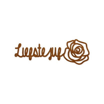 Verwenroos - Liefste juf